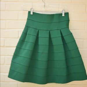 Green bandage skirt